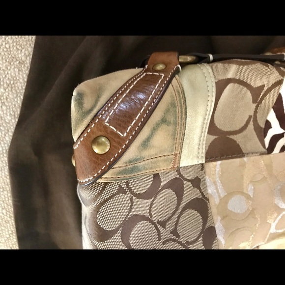 Coach Patchwork Handbag - Picture 4 of 5